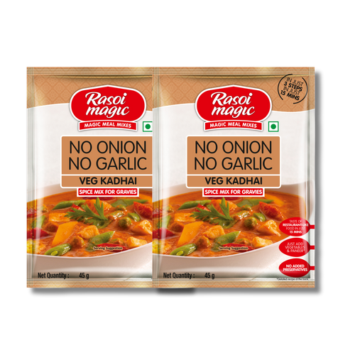 No Onion No Garlic Veg Kadhai (Pack of 2)