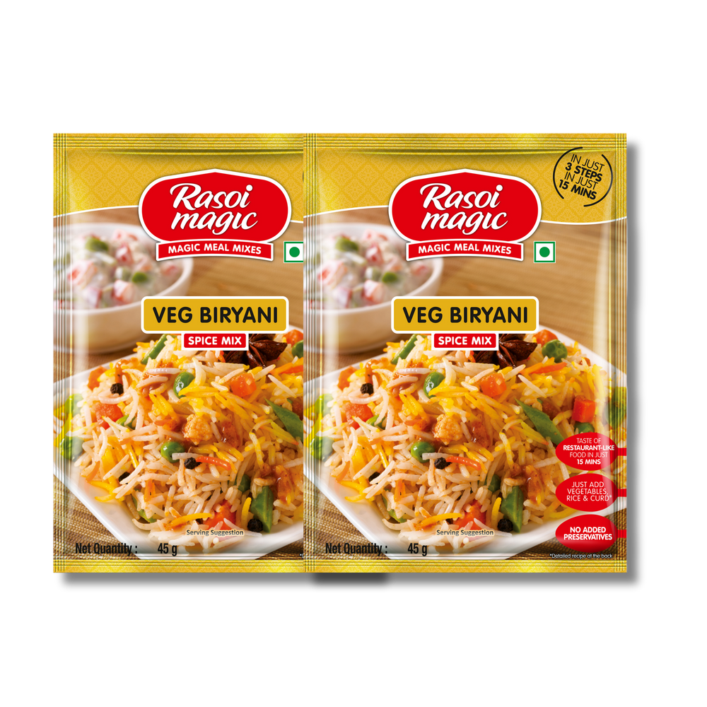 Veg Biryani (Pack of 2)