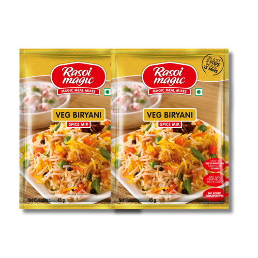 Veg Biryani (Pack of 2)